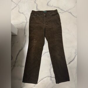 Brown Corduroy Pants Ralph Lauren